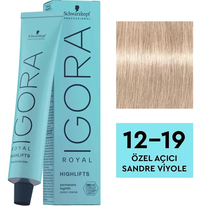 Igora Royal Highlifts 12-19 Sandre Violet Hair Color 60ml