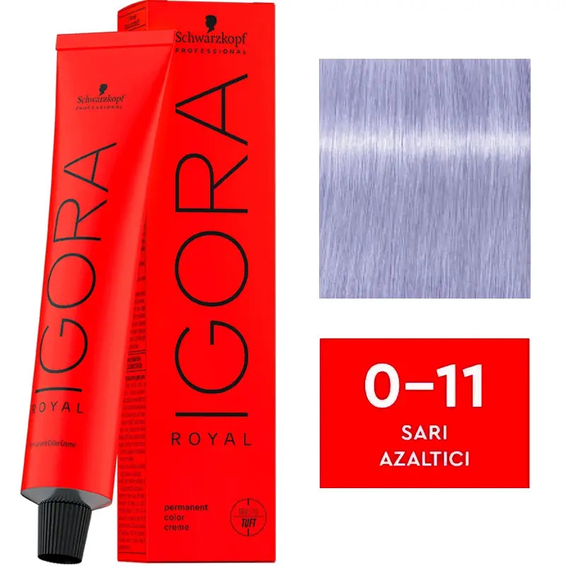 Igora Royal Permanent Color Creme 0-11 Anti-Yellow Additive 60ml