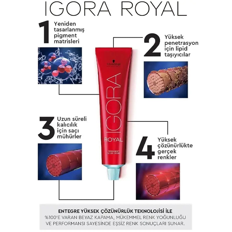 Igora Royal Permanent Color Creme 0-11 Anti-Yellow Additive 60ml
