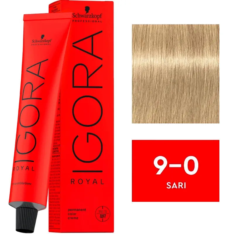 Igora Royal Permanent Color Creme 9-0 Blonde 60ml