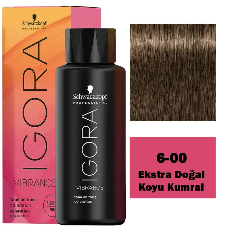 Igora Vibrance Demi-Permanent Hair Color 6-00 Dark Blonde 60ml
