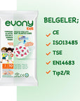 Evony Children's Face Mask: 10-Pack - TSE Certified, Soft, Comfortable, & Allergy-Free Kids Face Masks for Reliable Respiratory Protection Evony Kids Face Masks: Certified Protection & Comfort - 10 Pack children's face mask, kids face mask, disposable face mask children, patterned face mask kids, TSE certified face mask, 3-layer kids mask, soft face mask child, comfortable kids mask, allergy-free face mask children, safe face mask for child, children's mask, kids mask, disposable mask, patterned mask, TSE c