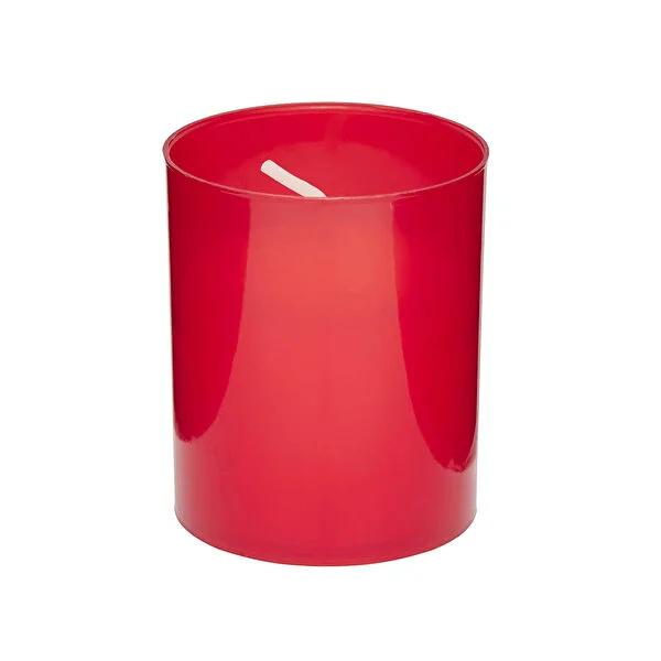 Rubin Licht Red Protective Candles - 18 Hour Long Burning, Pack of 4 - Home Decor, Ambient Lighting Rubin Licht Red Candles - 18 Hour Burn | Home Decor red candle, protective candle, long burning candle, 18 hour candle, candle pack, home decor candle, ambient lighting candle, decorative candles, candle, candles, home fragrance, aromatherapy, relaxation, soothing, warm ambiance, cozy, gifts for her, gifts for him, new home, housewarming gift, red, home decor, lighting, decorative, spiritual, symbolic, long-l