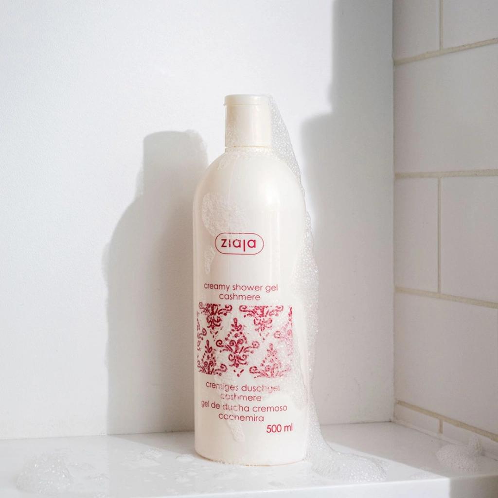 Ziaja Cashmere Proteins Creamy Shower Gel for Soft Skin 500ml
