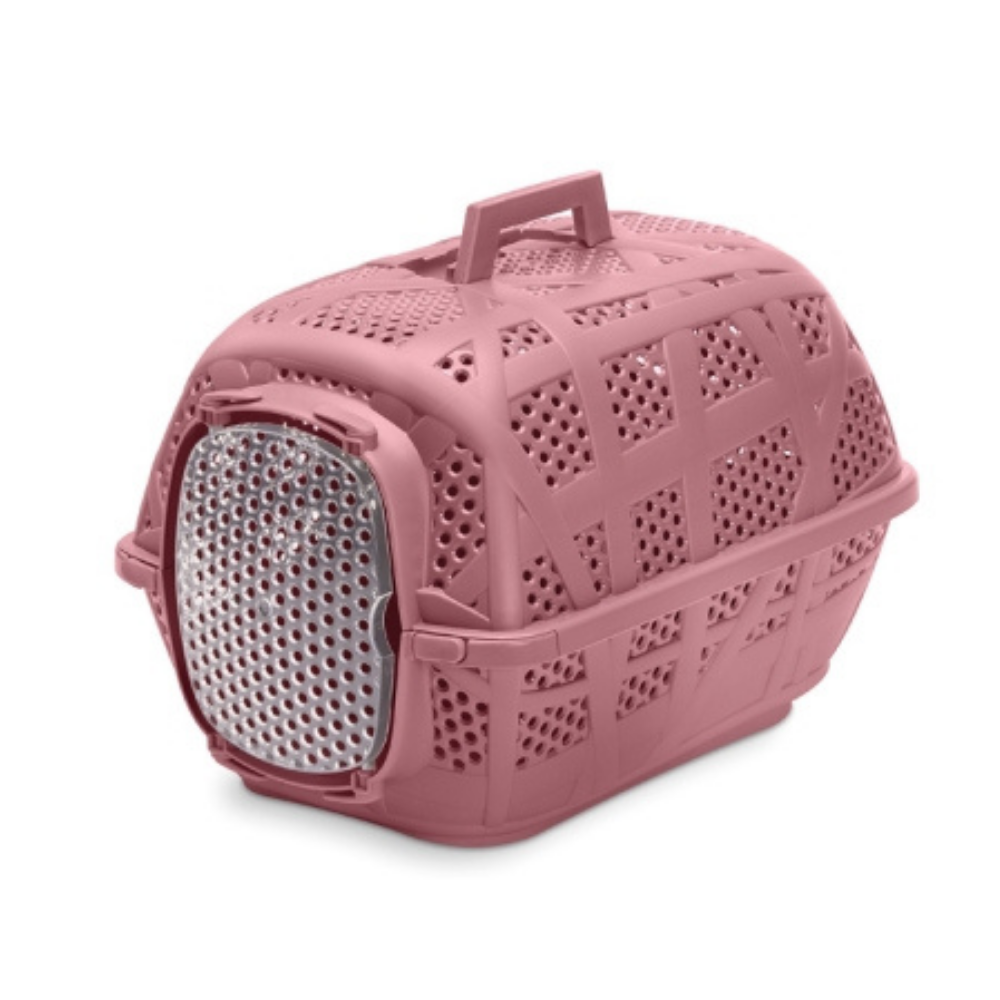 Imac Carry Sport Pet Carrier with Metal Door Pink 48.5x34x32cm