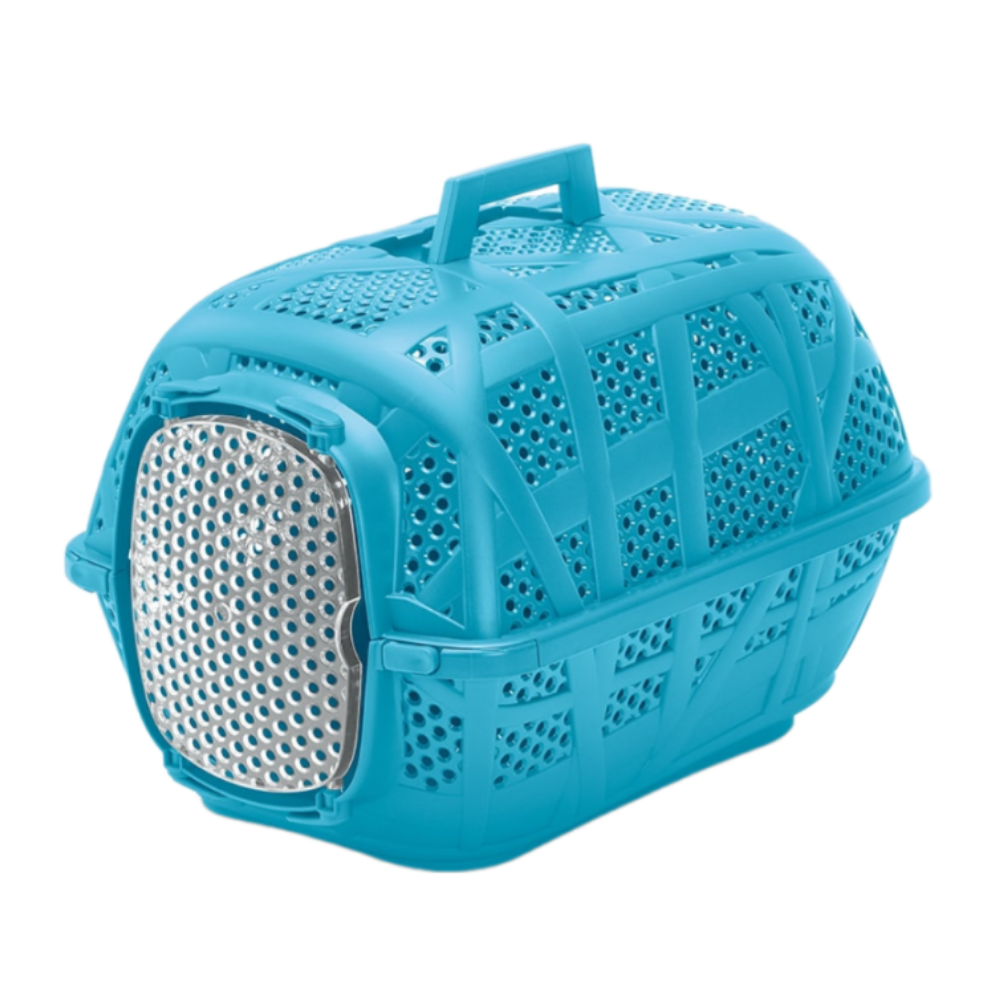 Imac Carry Sport Pet Carrier for Cats and Small Dogs Blue 48.5cm