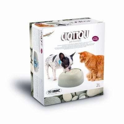 Imac Ciottou Pet Water Fountain for Fresh Hydration 2L