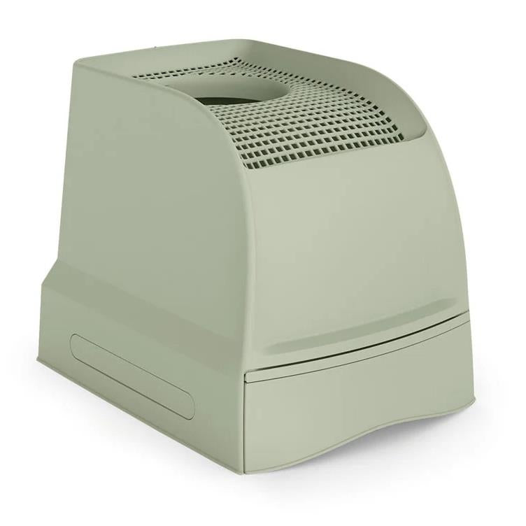 Imac Frida Drawer Cat Litter Box Green with Carbon Filter, 56 cm