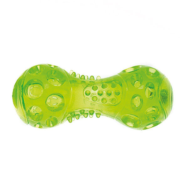 Imac LED Light-Up Rubber Bone Durable Dog Toy 14.2 cm