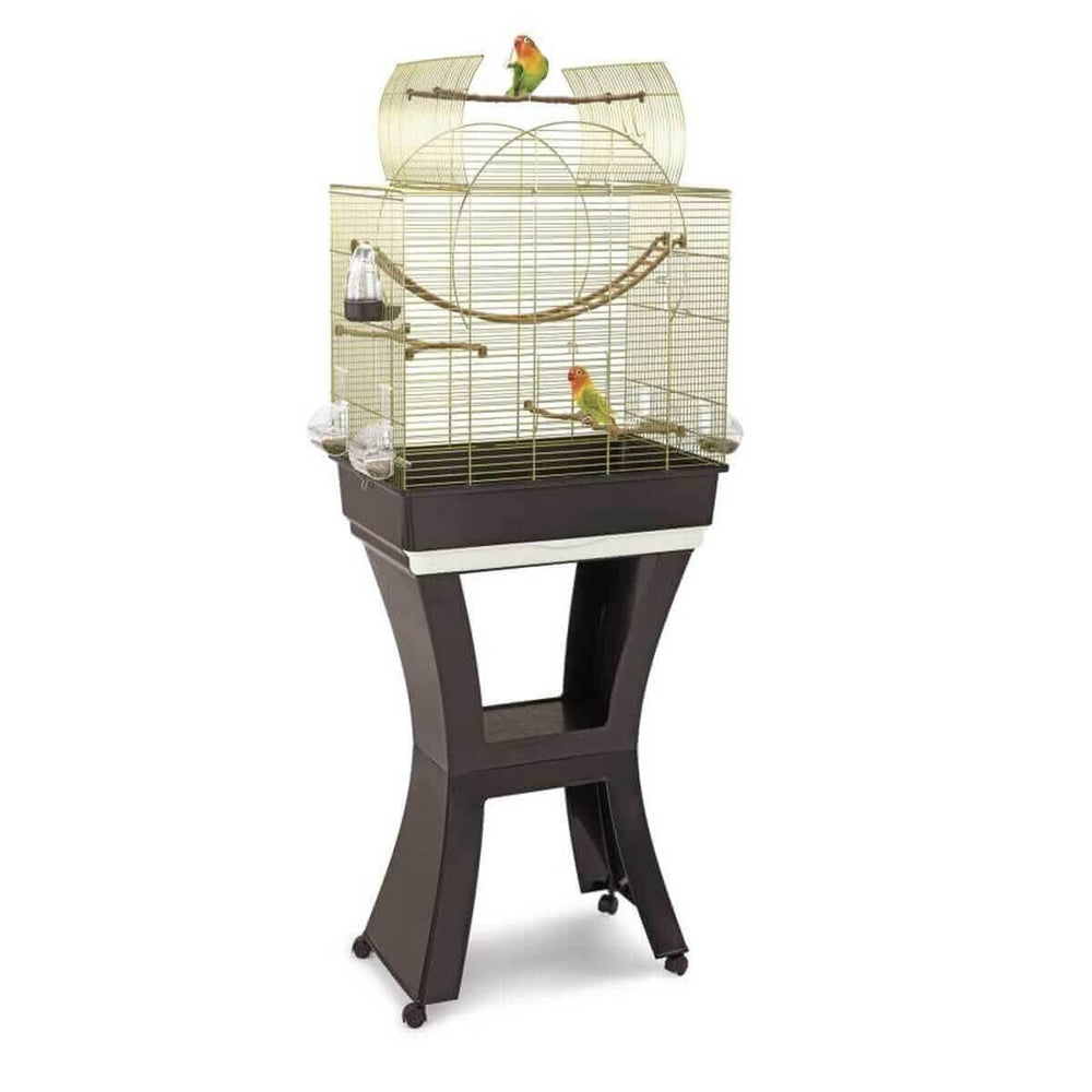 Imac Matilde Standing Bird Cage for Canaries and Finches 58x38x143cm