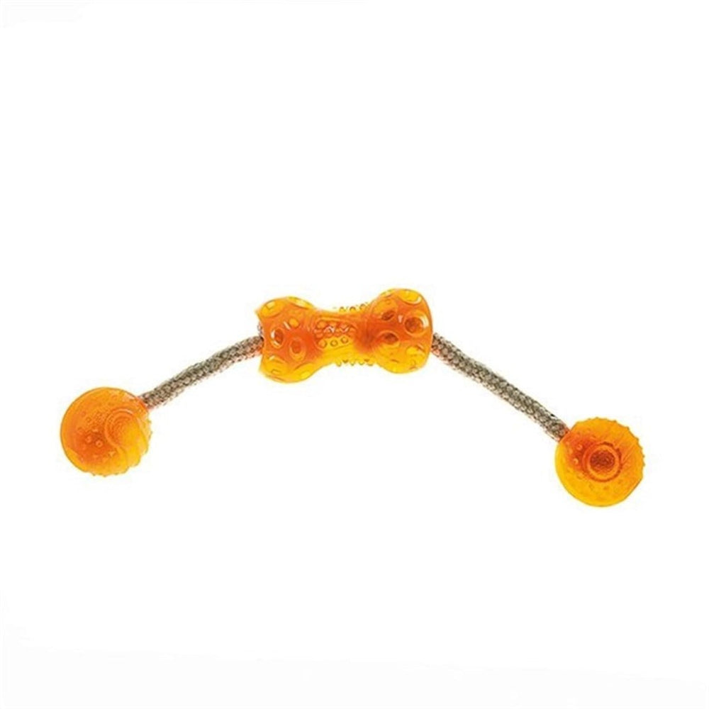 Imac Osso Rubber Bone Dog Toy Durable Chew Medium 39 cm