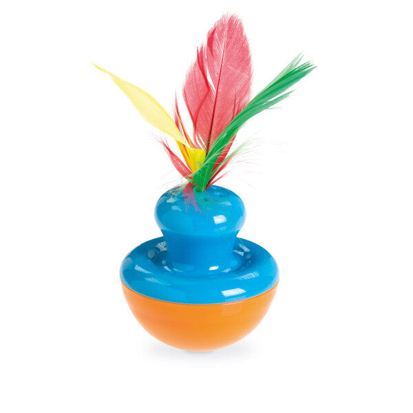 Imac Plush Mushroom Cat Toy with Soft Furry Detail