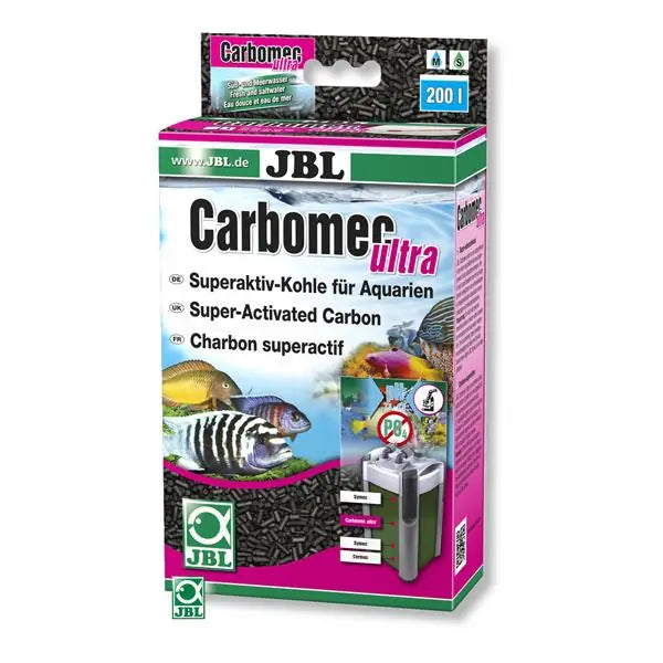 JBL CarboMec Ultra Carbon Activated Carbon Pellets for Marine Aquariums 800ml
