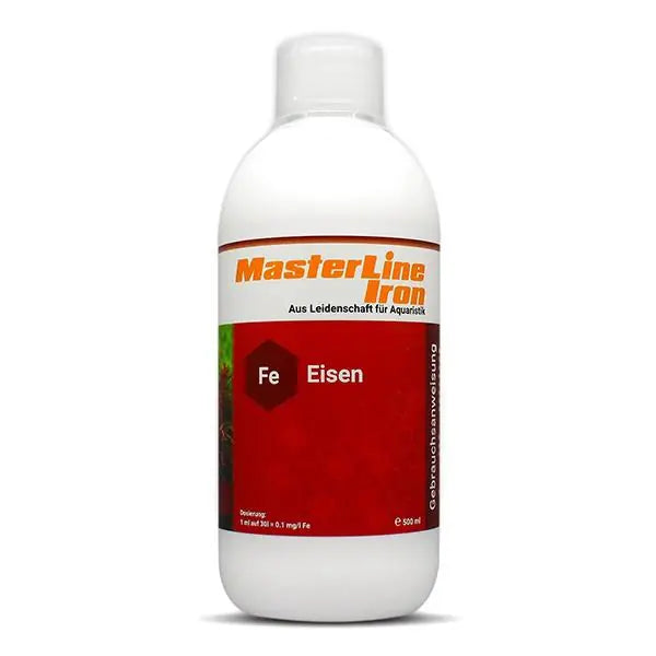 Masterline Iron Chelated Iron Fertilizer for Aquarium Plants, 500 ml