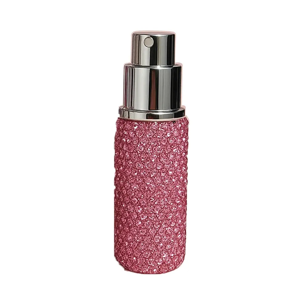 Juene Crystal Pattern Refillable Travel Size Bottle 1 pc