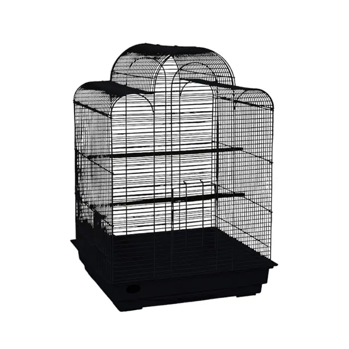 Dayang Domed Bird Cage Black for Small Birds 47.5x36x69cm