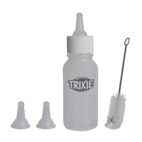 Trixie Puppy and Kitten Feeding Bottle Set with Brush 57ml