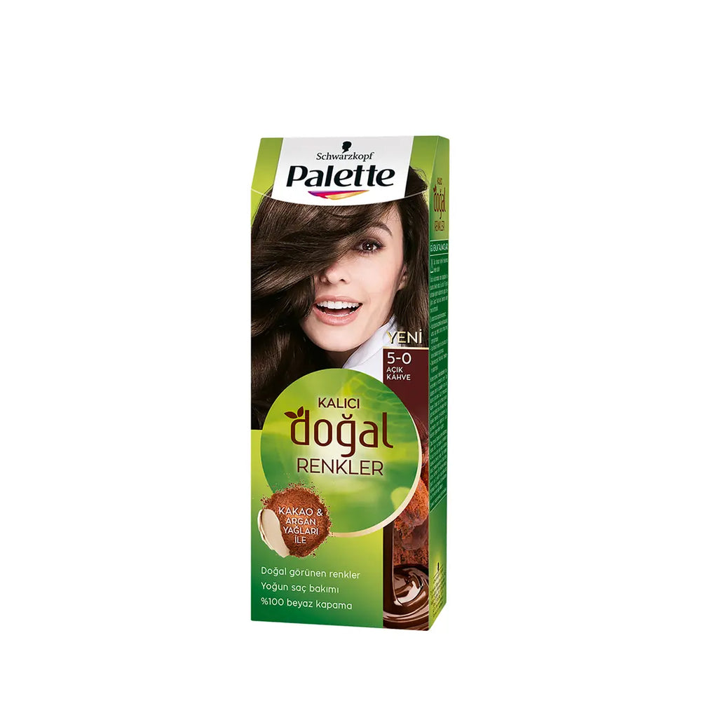 Palette Permanent Natural Colors 5-0 Light Brown Hair Dye