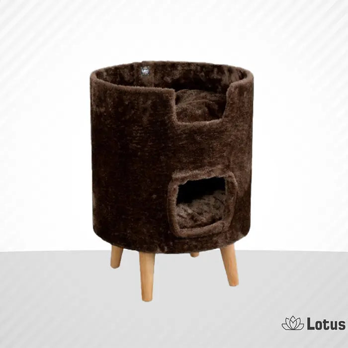Lotus Pet Design Oslo Brown Cat Scratcher Durable Post