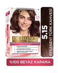 L'Oreal Excellence Creme Hair Color 5-15 Turkish Coffee