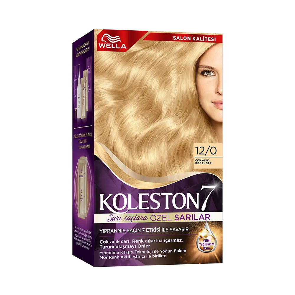 Wella Koleston Kit 12/0 Very Light Natural Blonde Hair Dye