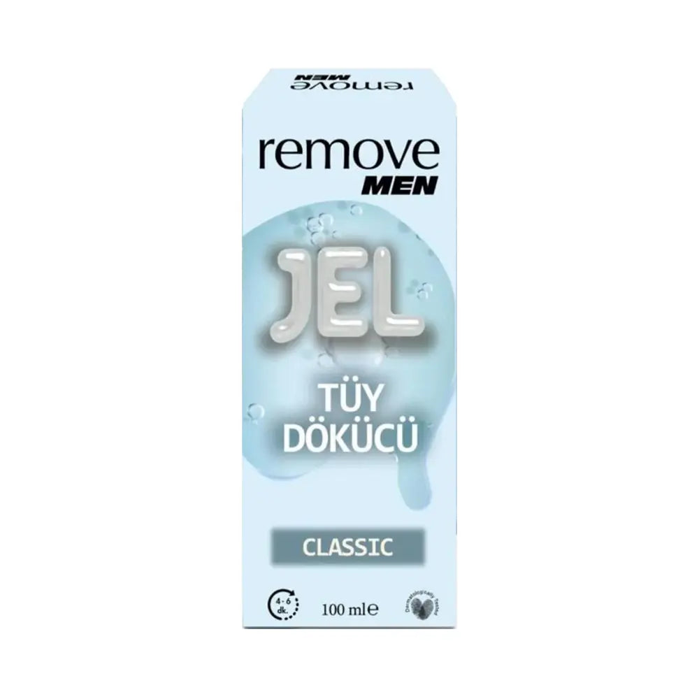 Remove Men Hair Removal Gel Classic for Smooth Skin 100 ml