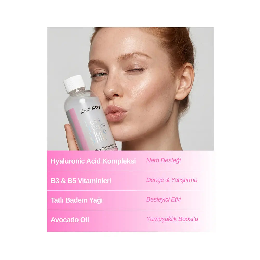 Short Story Less Tears More Milk Dual-Phase Micellar Milk 200 ml