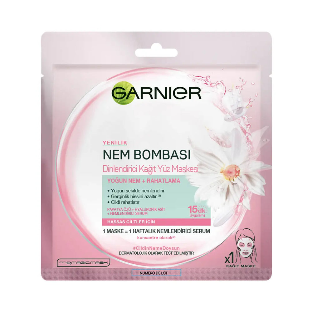 Garnier Moisture Bomb Relaxing Sheet Mask 1 pc