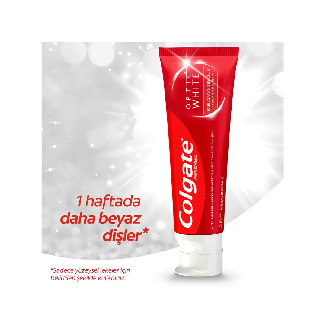 Colgate Optic White Sparkling White Whitening Toothpaste 75ml