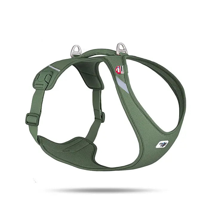 Curli Belka Air-Mesh Dog Harness Choke-Free Design Moss XL