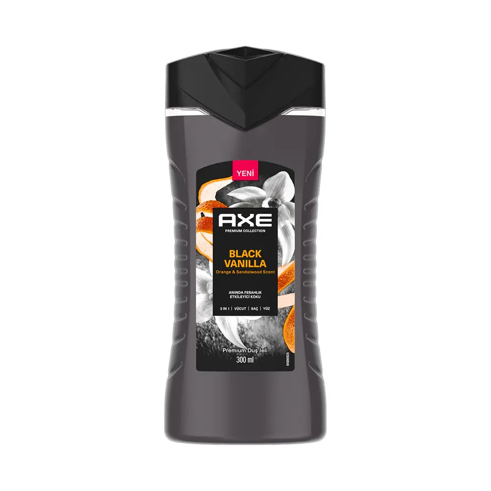 Axe Black Vanilla Body Wash for Long-Lasting Freshness 300ml