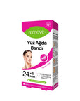 Remove Sensitive Skin Face Wax Strips for Hair Removal 24-Pack