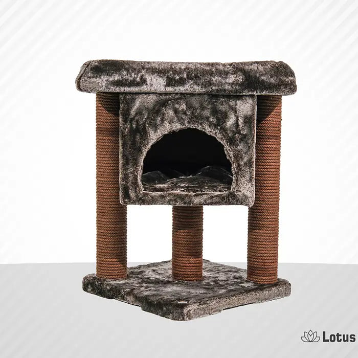 Lotus Pet Design Izmir Brown Cat Scratching Post 1 Unit