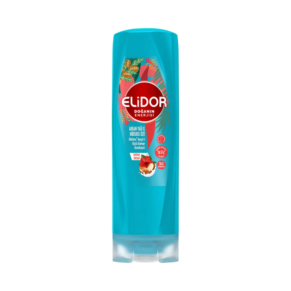 Elidor Argan Oil &amp; Hibiscus Conditioner for Soft Hair 350ml