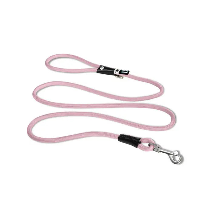 Curli Stretch Comfort Leash Fondant Pink Dog Lead Large