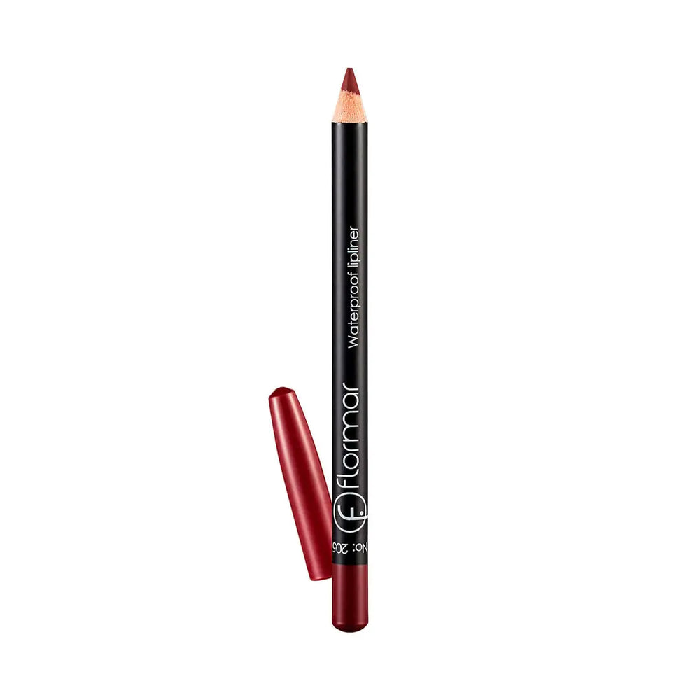 Flormar Waterproof Lipliner 205 Elegant Bordeaux 1.14g