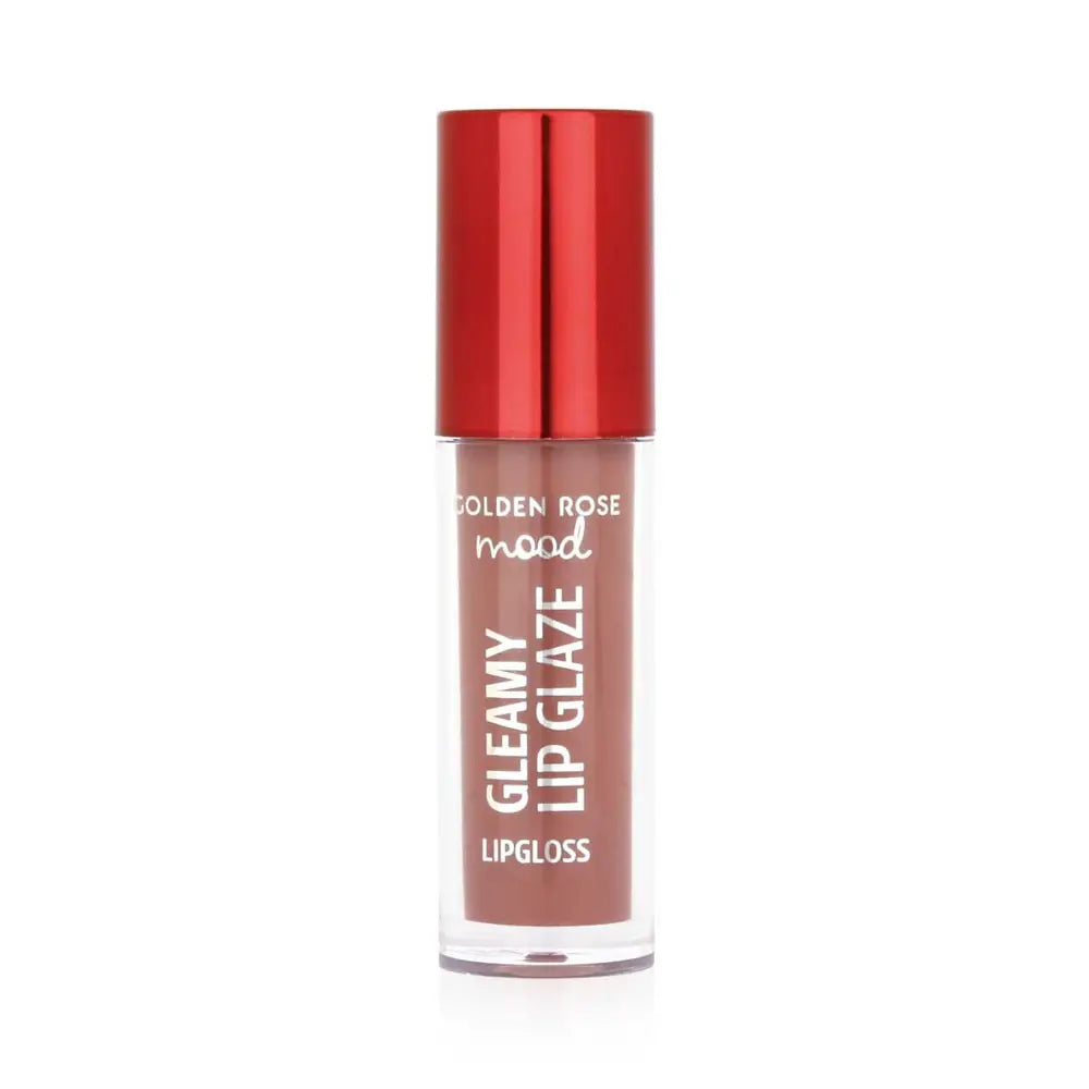 Golden Rose Mood Gleamy Lip Glaze in 201 Nude Kiss