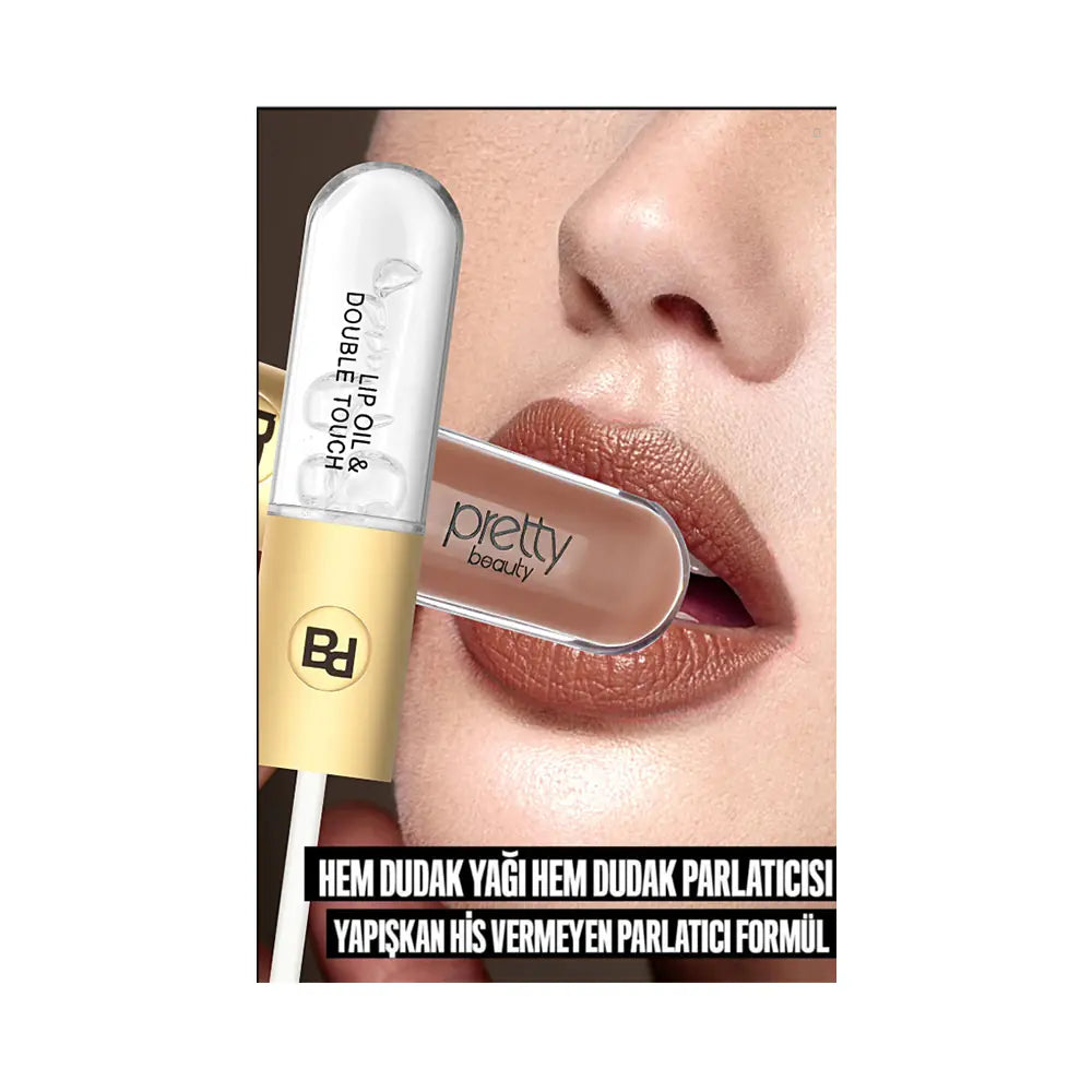 Pretty Double Touch Lipgloss 04 High-Shine Lip Gloss