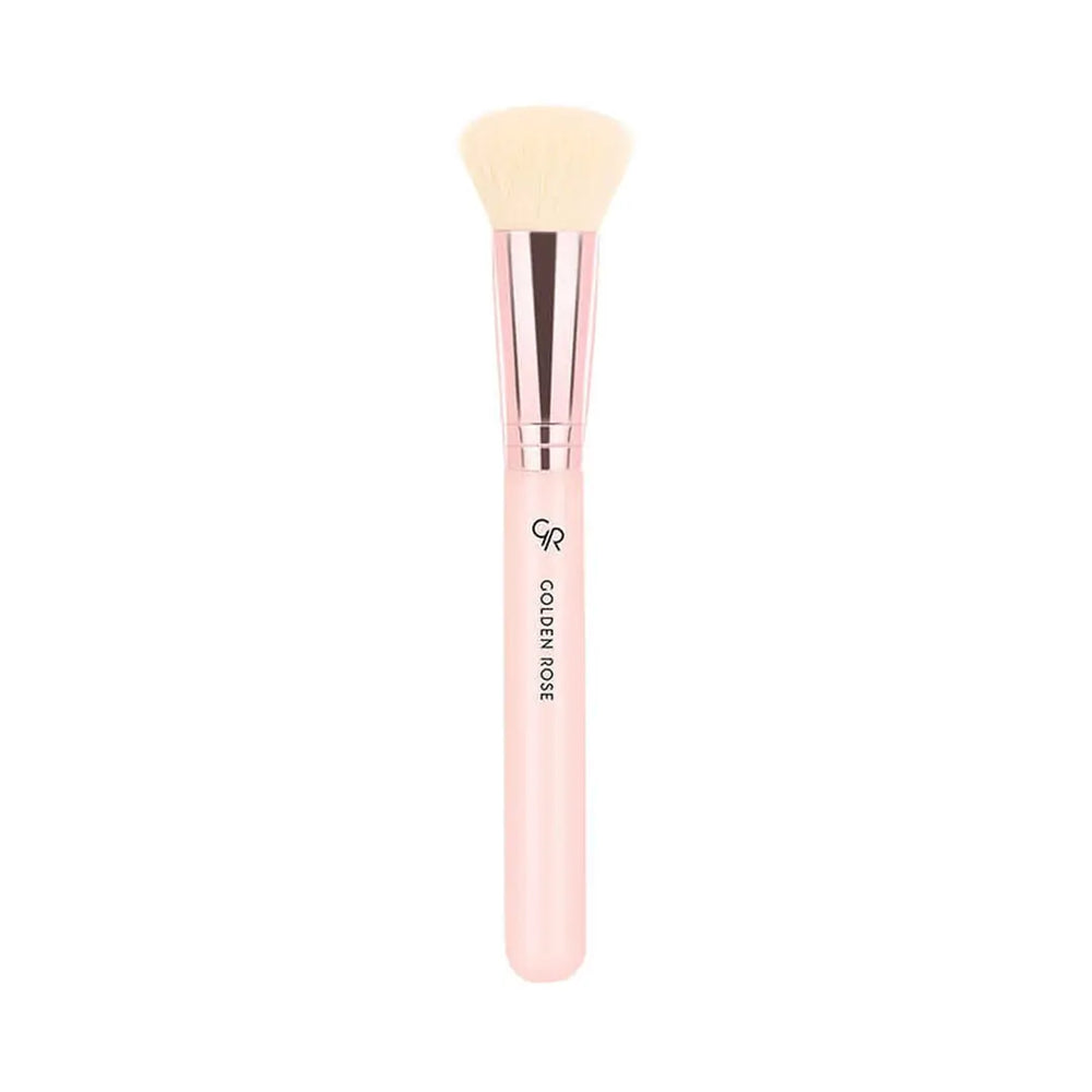 Golden Rose Nude Look Precision Face Brush for Flawless Application