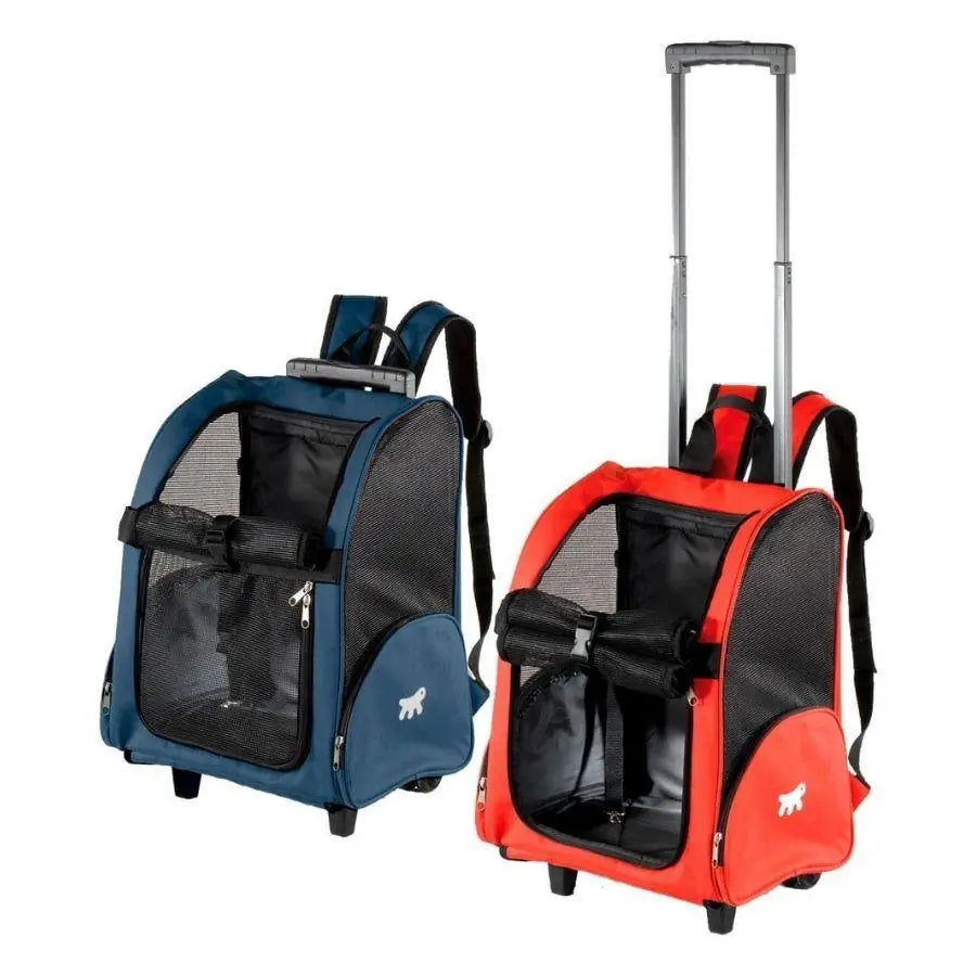 Ferplast Trolley Rolling Pet Carrier Backpack for Travel 32x28x51 cm