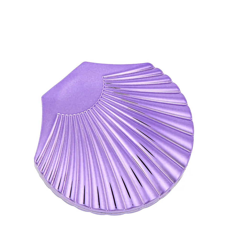 Lionesse Seashell Pocket Mirror for On-the-Go Touch-Ups