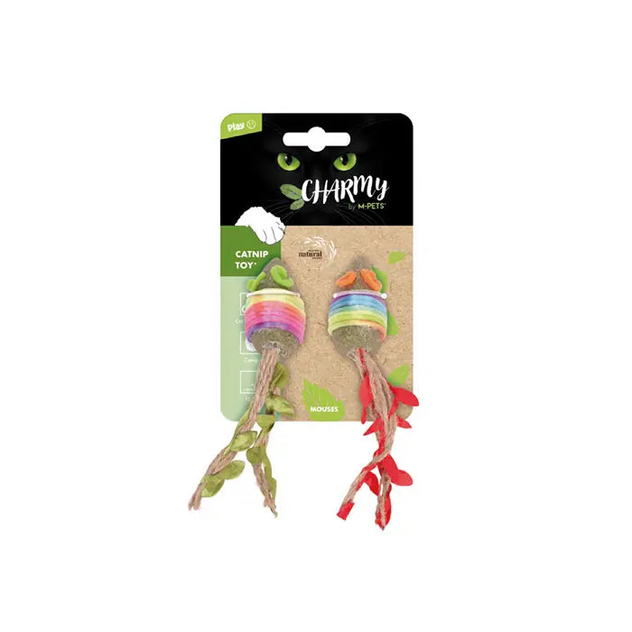 M-Pets Charmy Mouses Catnip Infused Cat Toy 1 Count