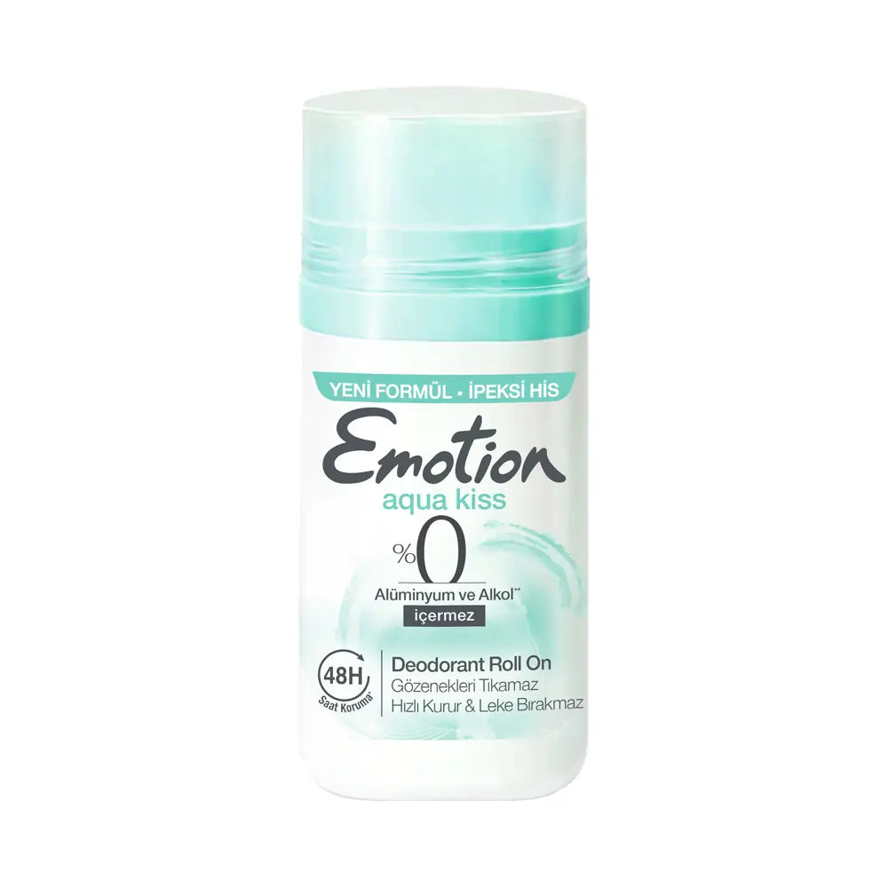 Emotion Aqua Kiss Deodorant Roll-On Refreshing Fragrance 50 ml
