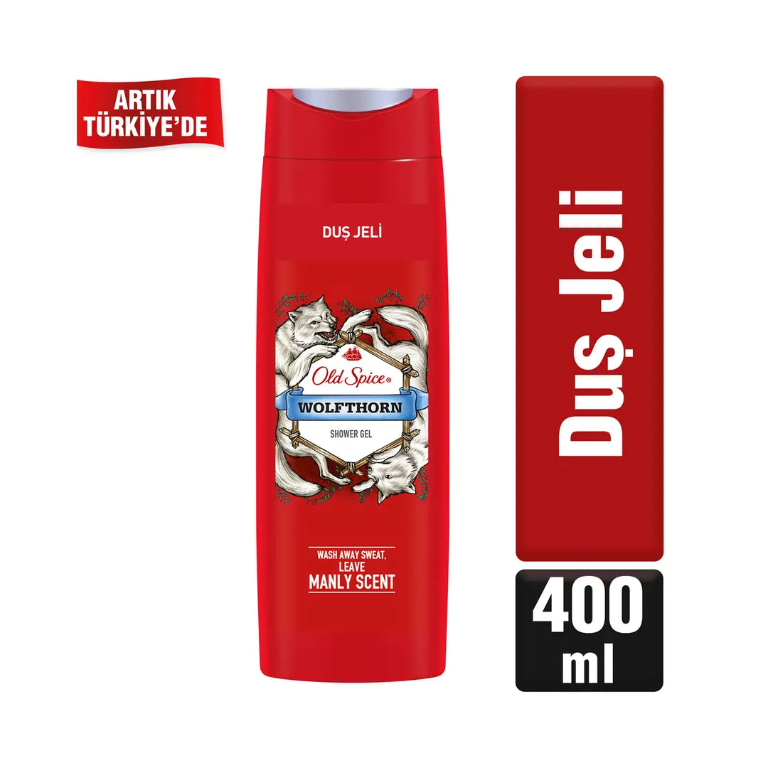 Old Spice Wolfthorn Shower Gel &amp; Shampoo 400ml