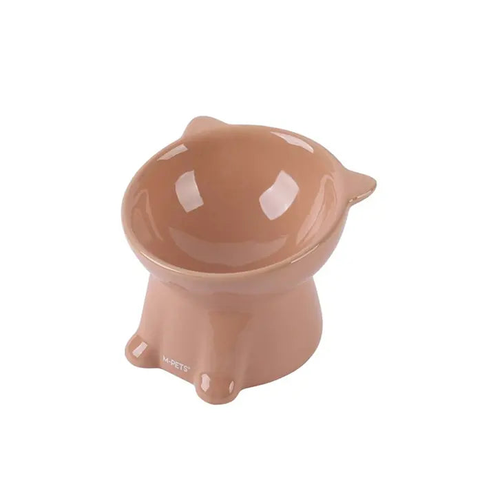 M-Pets Petjoy Mao Miao Ceramic Elevated Cat Bowl 200ml