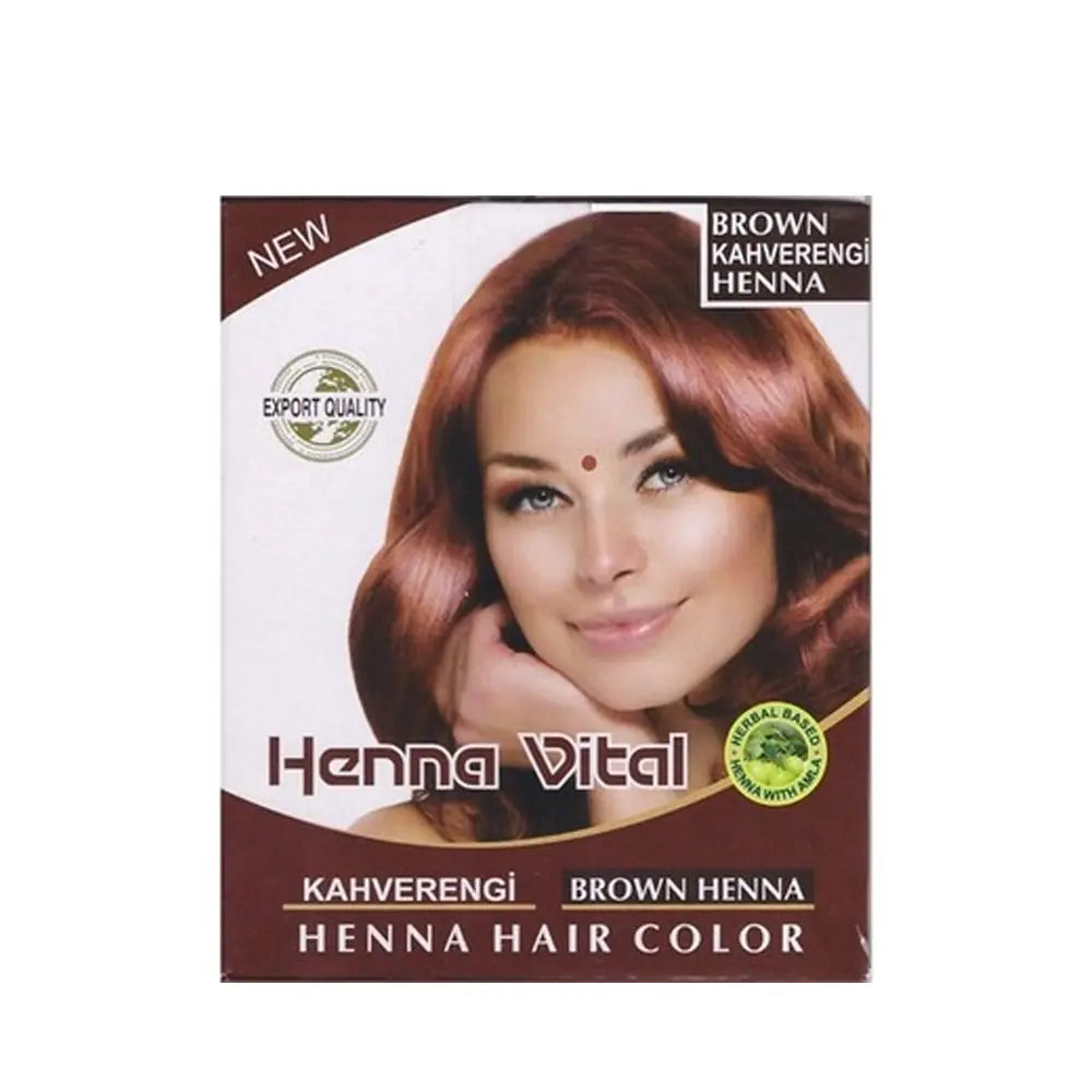Henna Vital Hair Henna Brown for Rich Natural Color