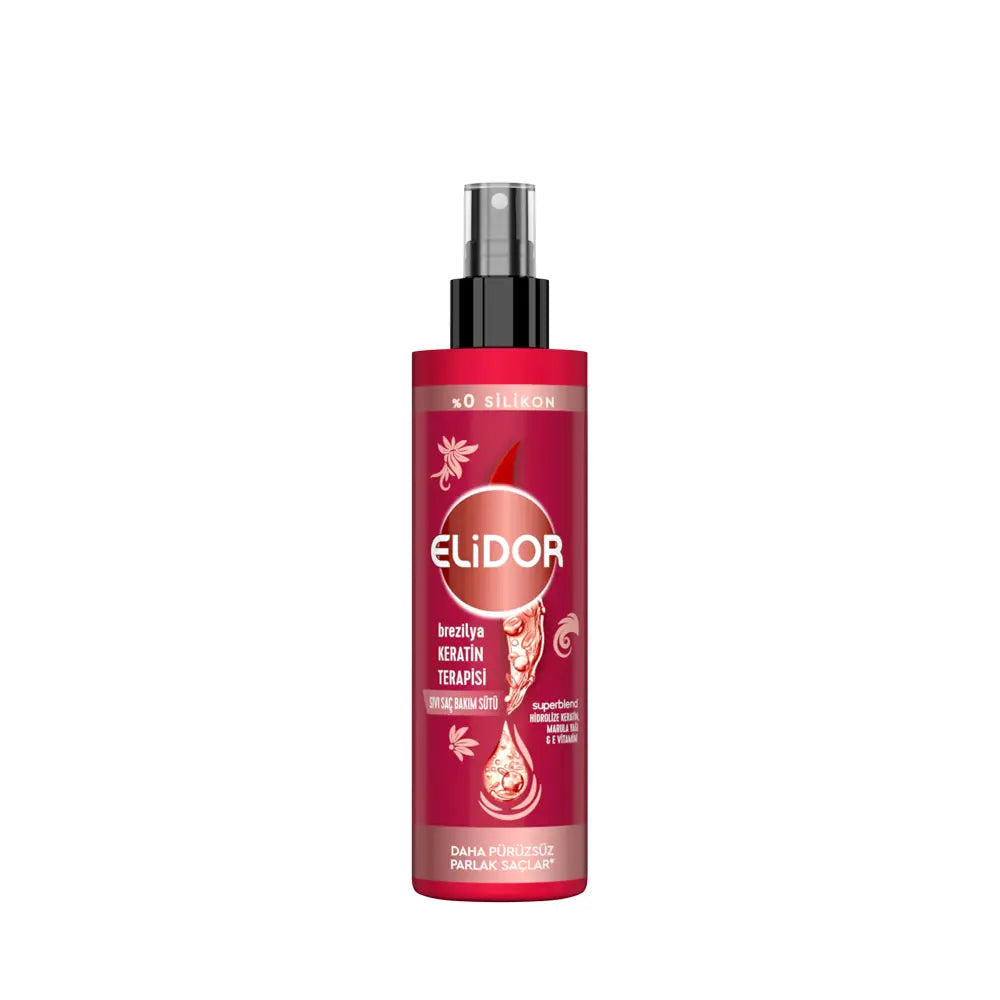 Elidor Keratin Therapy Liquid Hair Milk for Smooth Shine 90ml