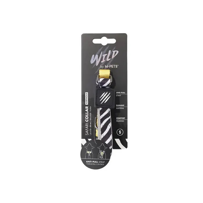 M-Pets Wild Safari Dog Collar Adjustable Small Size
