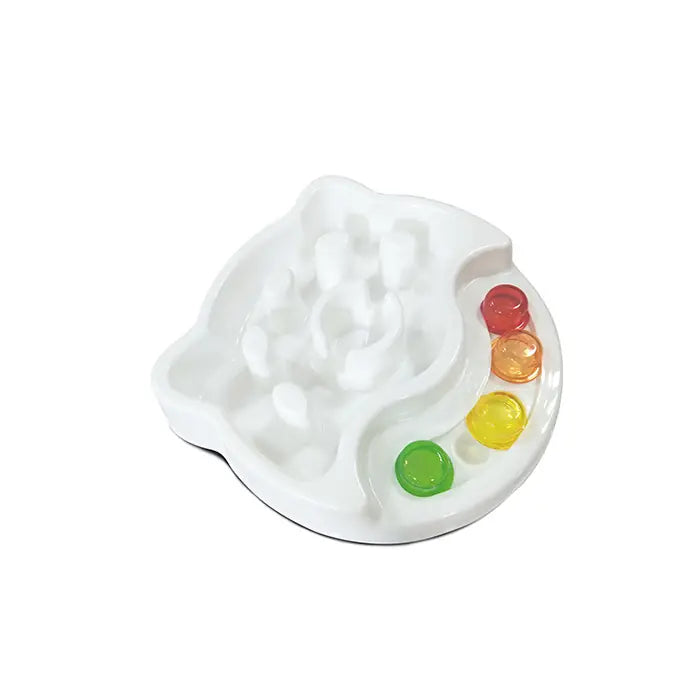 M-Pets Tasty Viola Interactive Slow Feeder Bowl