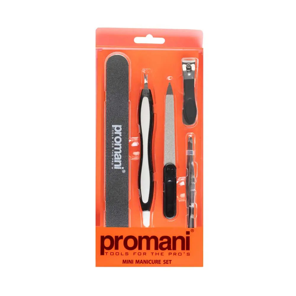 Promani Mini Manicure Set PR-930 for Travel &amp; Quick Touch-Ups